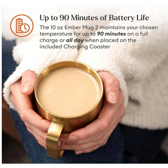 Ember Gold Edition Temperature Control Mug - Picture 3 of 8